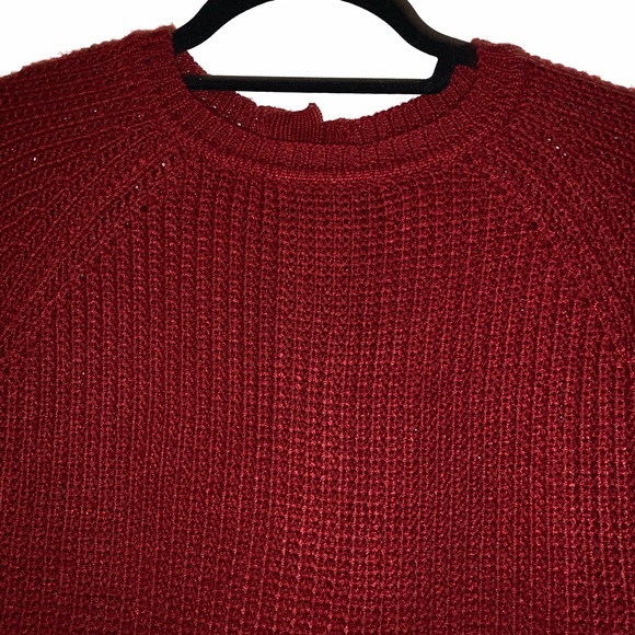 ZARA Crew Neck Button Back Sweater - Picture 5 of 6